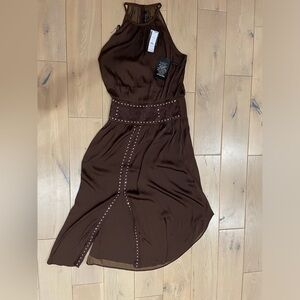 White House Black Market ankle length dress (size 10) NWT